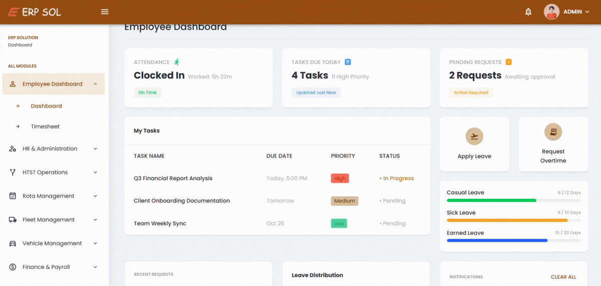 ERP System